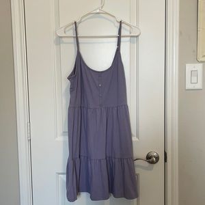 Purple sundress